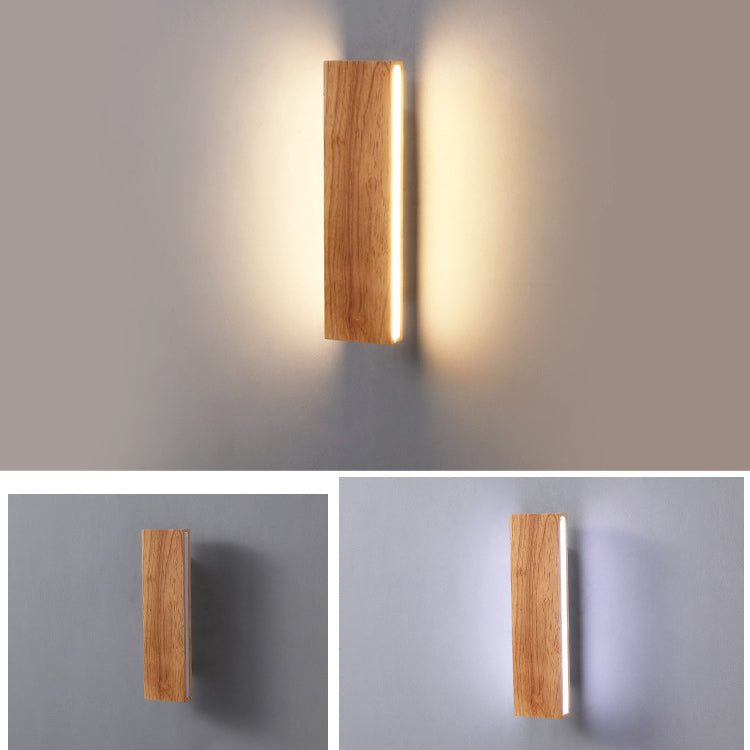 OakBeam | Minimalist Solid Wood LED Wall Light