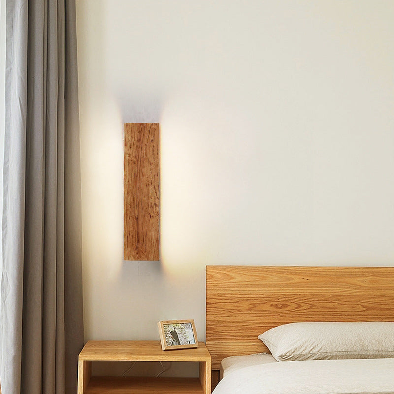 OakBeam | Minimalist Solid Wood LED Wall Light