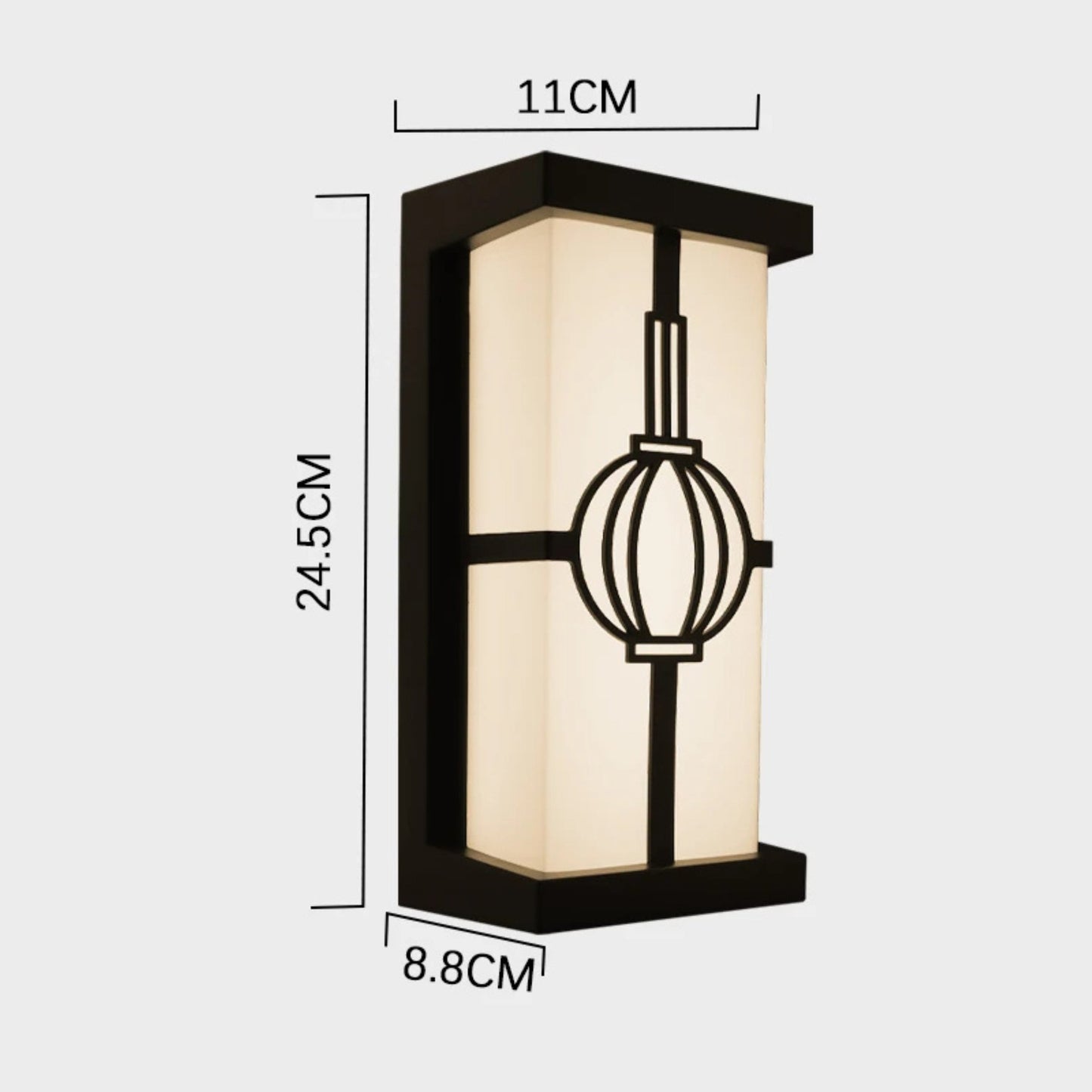 LumeRadar – Modern LED Outdoor Wall Light with IP65 Waterproof & Motion Radar Sensor