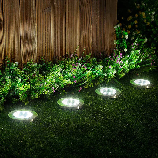 Solar Ground Lights – Weatherproof Outdoor LED Pathway Lighting Powered by the Sun
