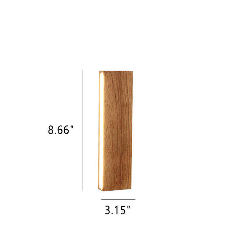 OakBeam | Minimalist Solid Wood LED Wall Light