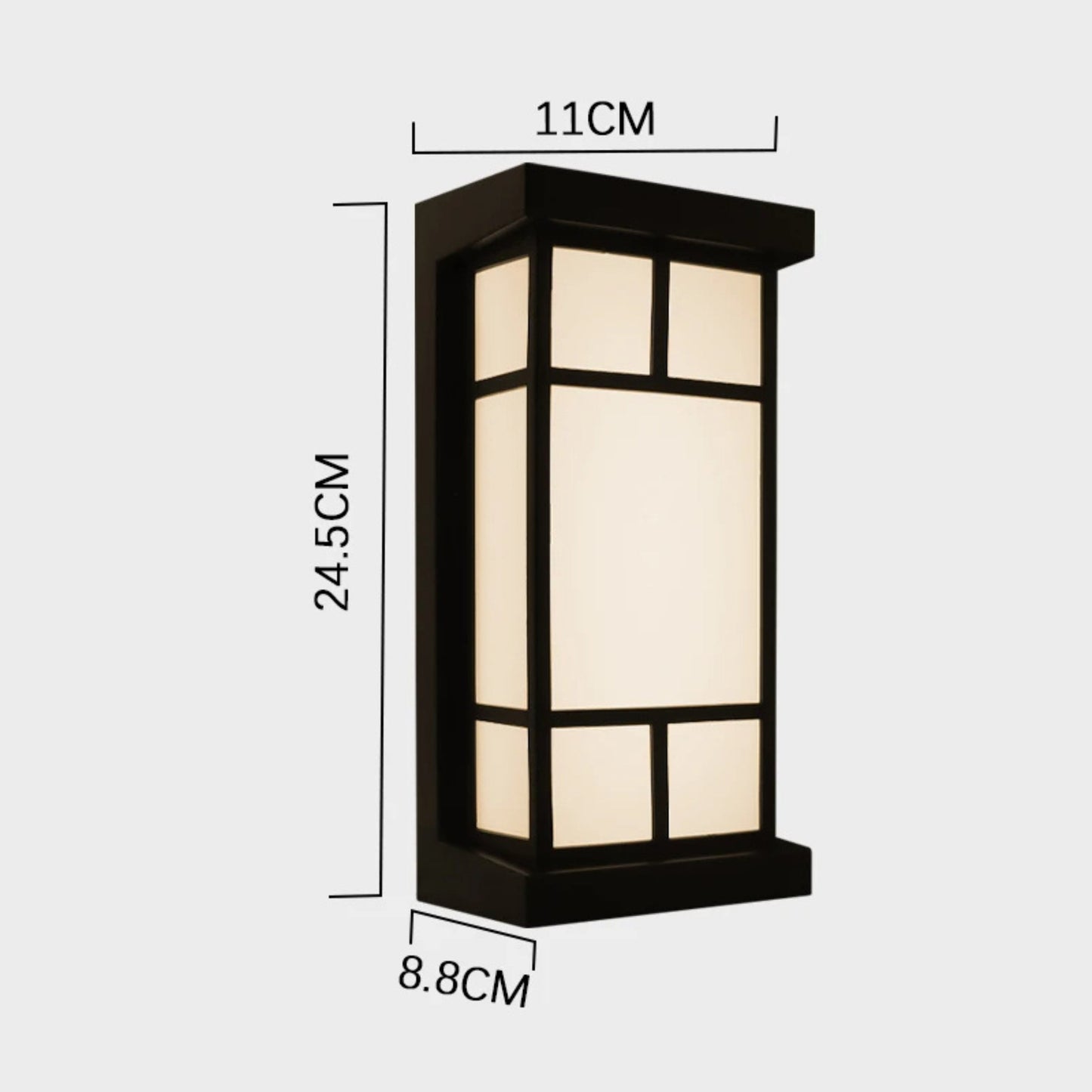 LumeRadar – Modern LED Outdoor Wall Light with IP65 Waterproof & Motion Radar Sensor
