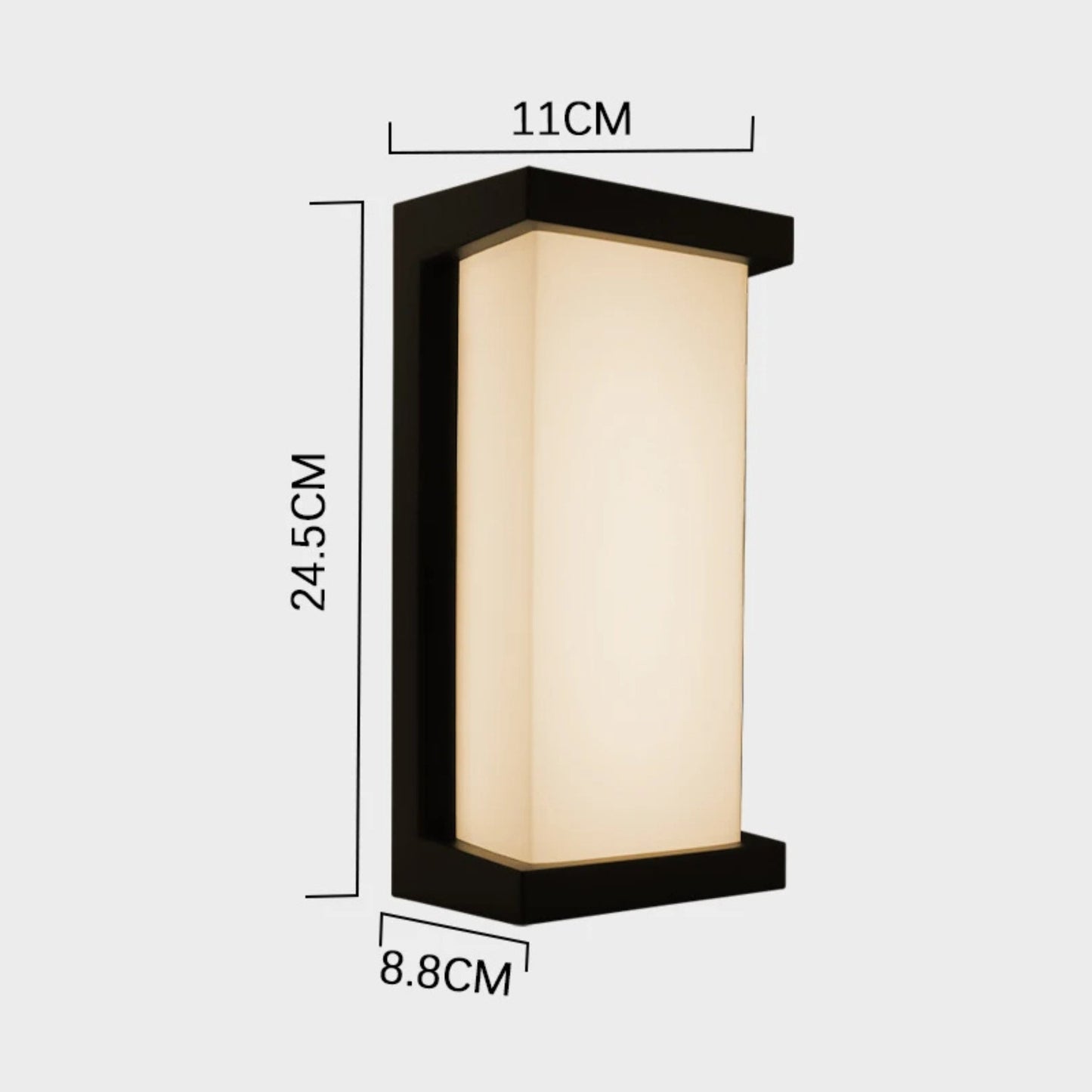 LumeRadar – Modern LED Outdoor Wall Light with IP65 Waterproof & Motion Radar Sensor