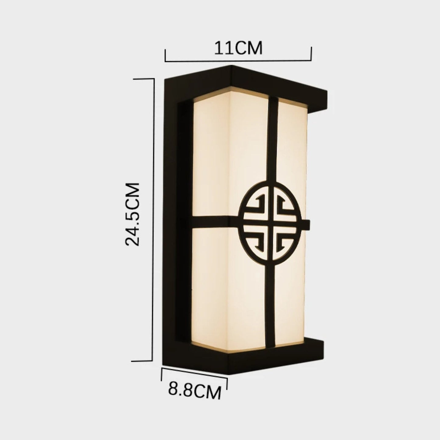 LumeRadar – Modern LED Outdoor Wall Light with IP65 Waterproof & Motion Radar Sensor