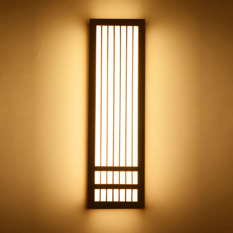 ShizuLight | Japanese Wooden LED Wall Lamp – Minimalist Zen-Inspired Lighting