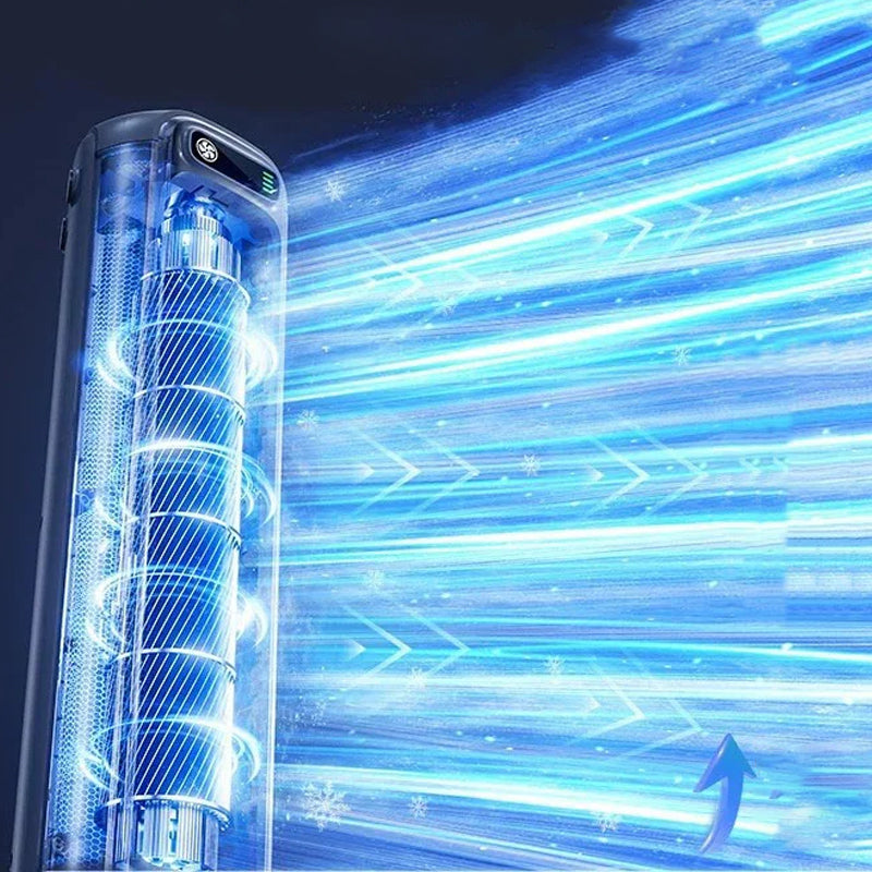 AirWave – Portable Rechargeable Air Conditioner with 12-Hour Battery Life