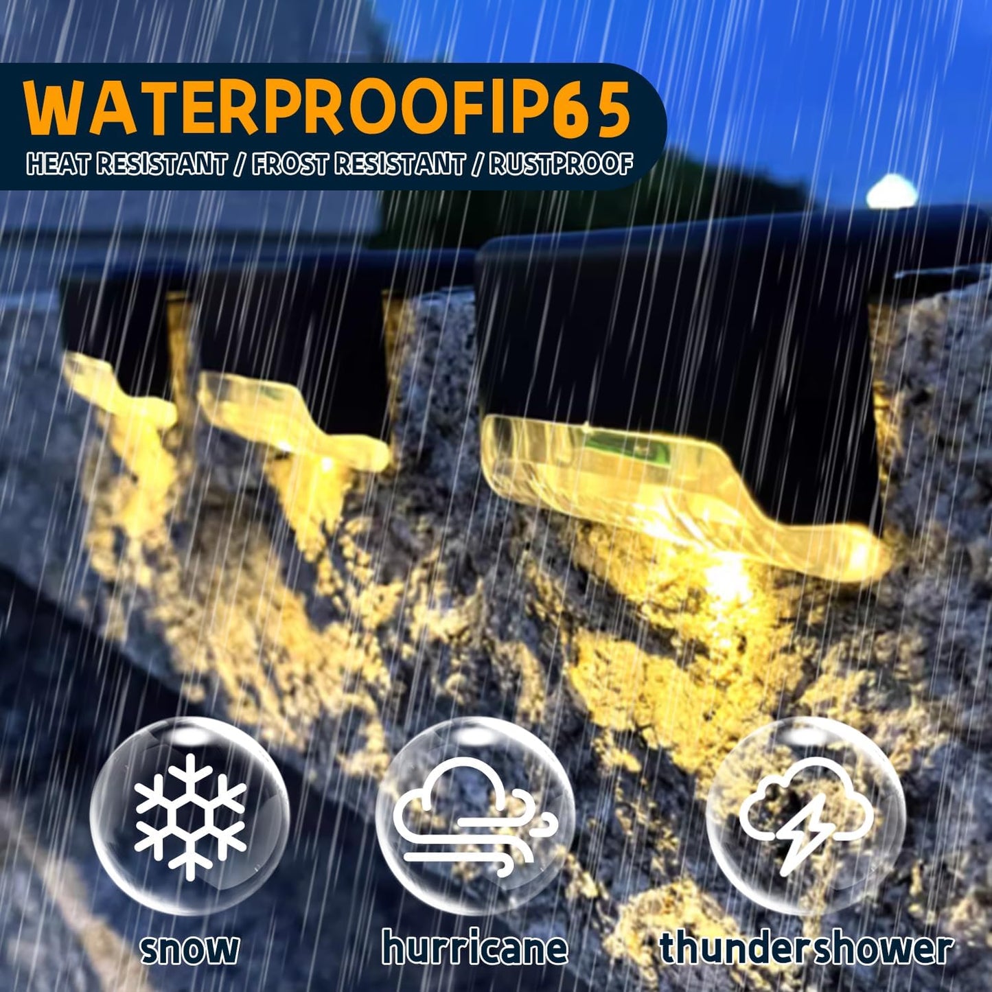 Wireless Solar LED Outdoor Light – Waterproof Garden & Patio Lighting