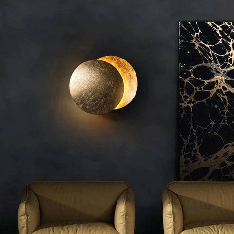 Lunora Wall Lamp with Magical Moonlight – Warm Ambient LED Lighting for Home & Office