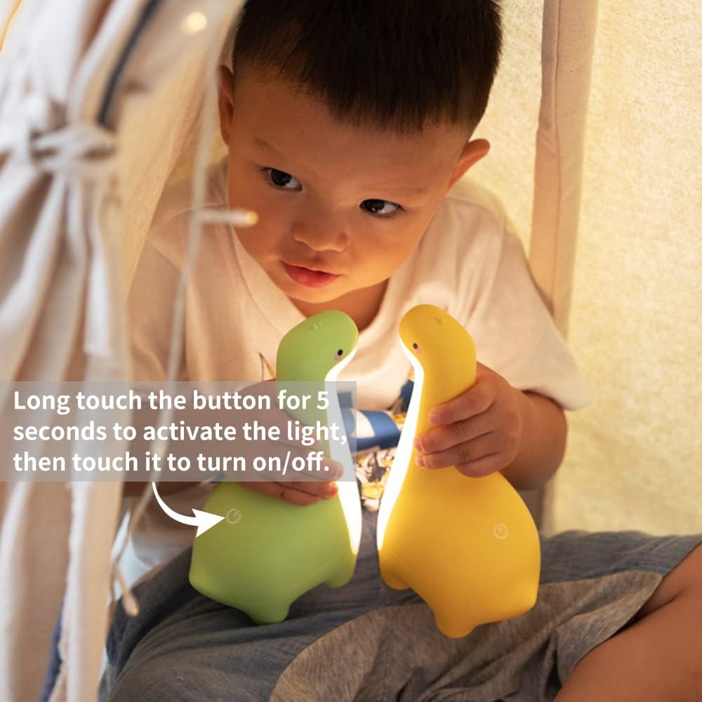 DinoSnug – Soft Glow Dinosaur Night Light for Kids