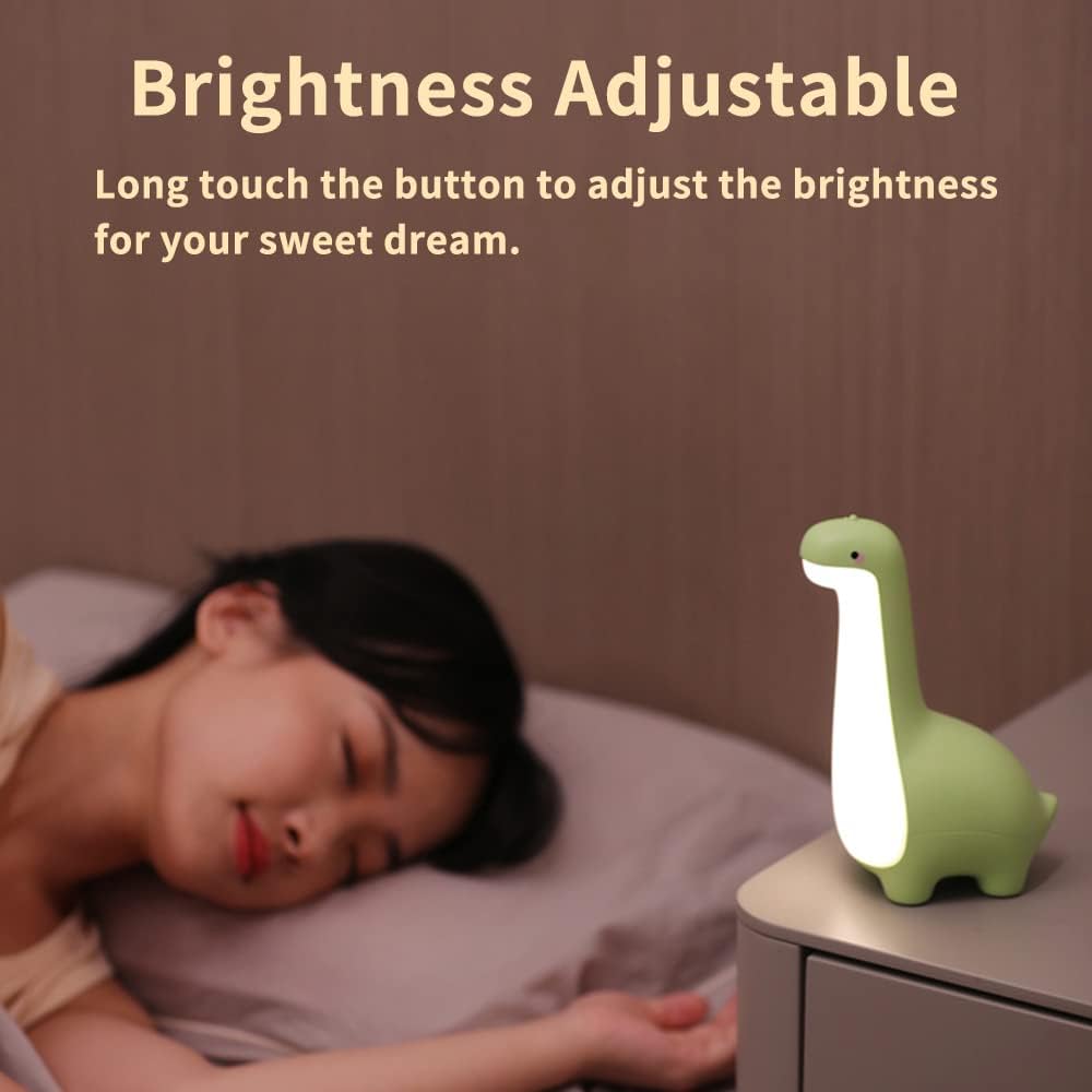 DinoSnug – Soft Glow Dinosaur Night Light for Kids