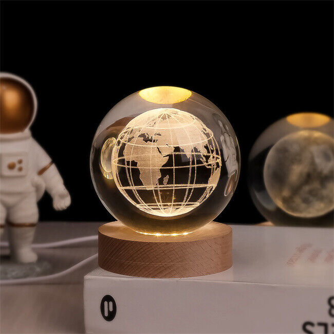 SolarSphere – Crystal Solar System with LED Lighting | Educational & Decorative Gift