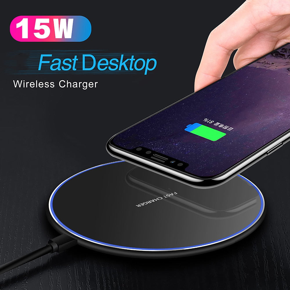 30W Fast Wireless Charging Pad | Premium USB-C MagSafe Charger for Apple iPhone, Samsung & Android