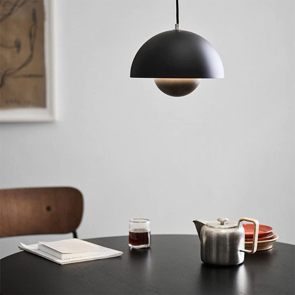 Half-Circle Colourful Chandelier – Modern Scandinavian Ceiling Light for Dining, Living & Office