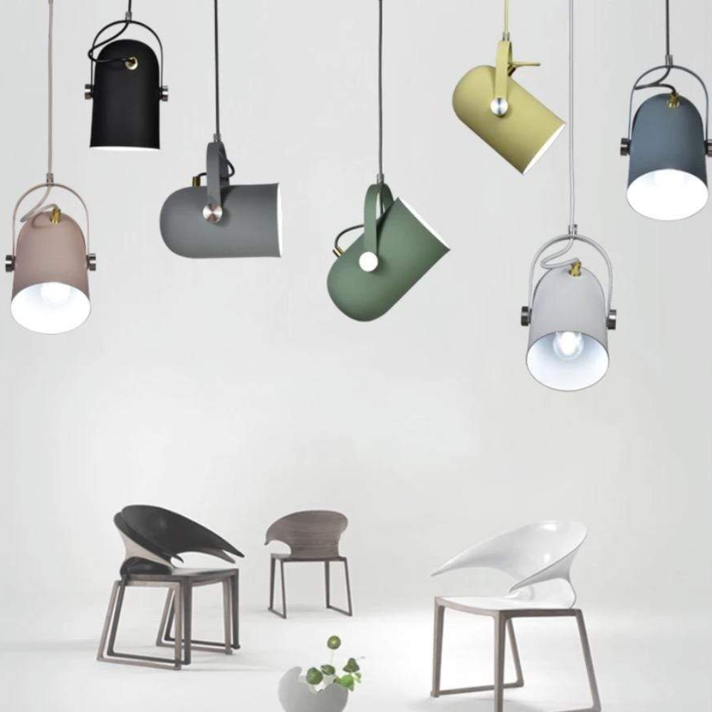 Scandinavian Adjustable Pendant Light – Stylish Minimalist Ceiling Lamp for Modern Interiors