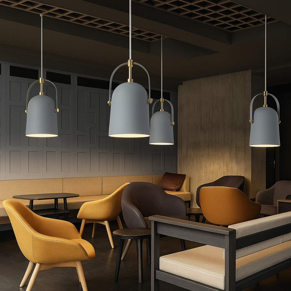 Scandinavian Adjustable Pendant Light – Stylish Minimalist Ceiling Lamp for Modern Interiors