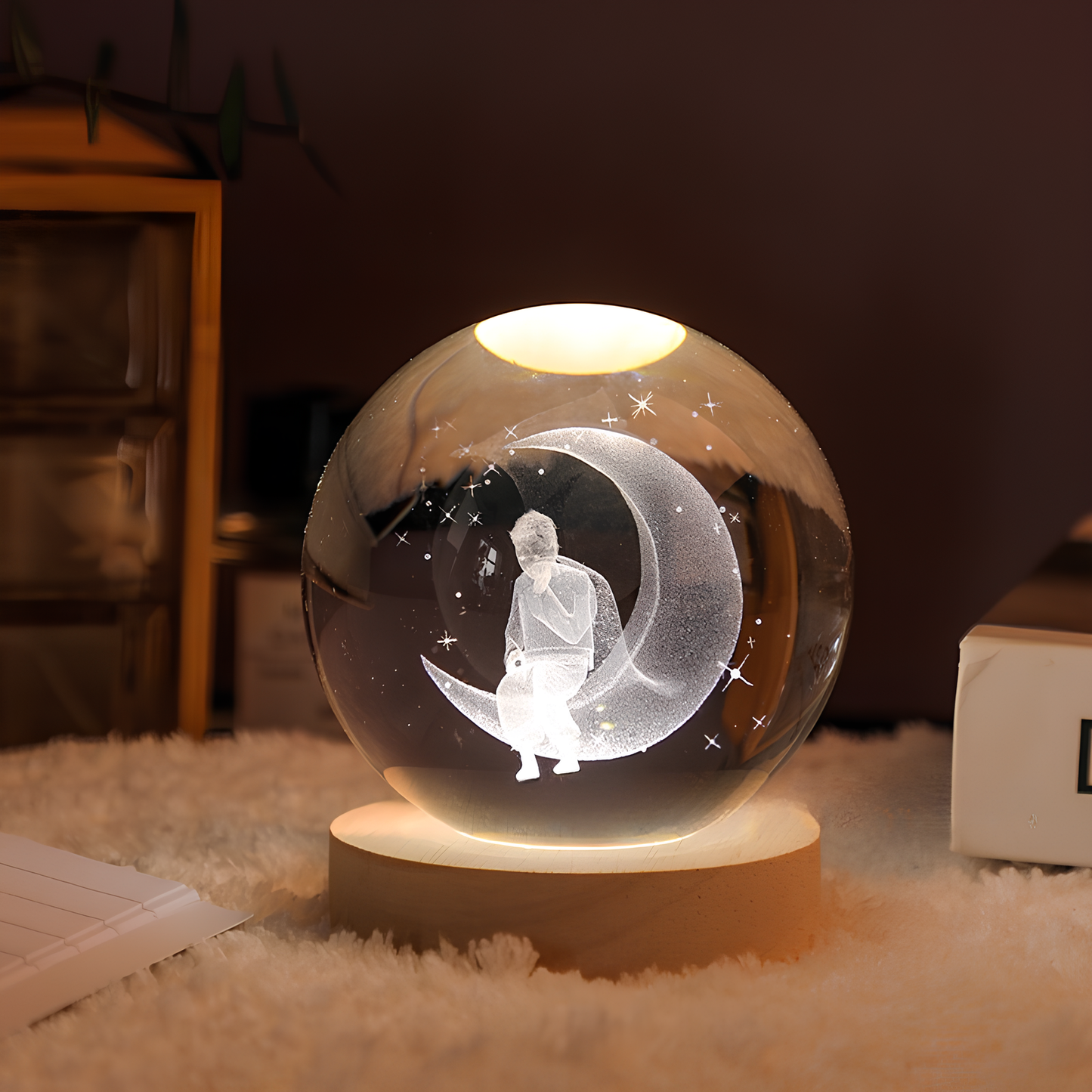SolarSphere – Crystal Solar System with LED Lighting | Educational & Decorative Gift