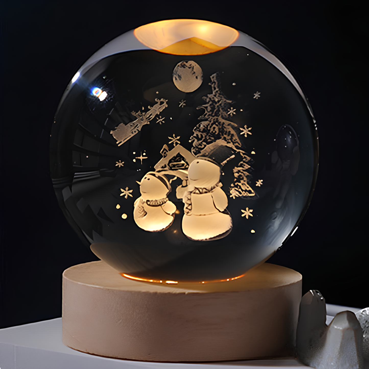 SolarSphere – Crystal Solar System with LED Lighting | Educational & Decorative Gift