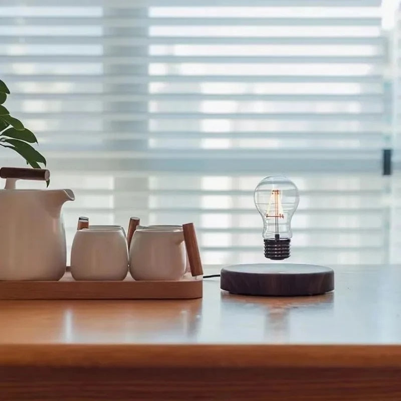 Levion Levitating Tesla Lamp – Floating Magnetic LED Light with Modern Design