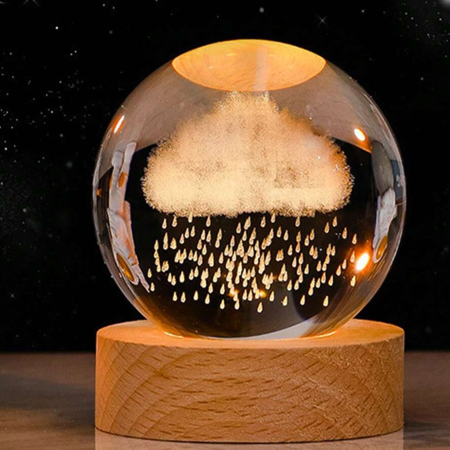 SolarSphere – Crystal Solar System with LED Lighting | Educational & Decorative Gift