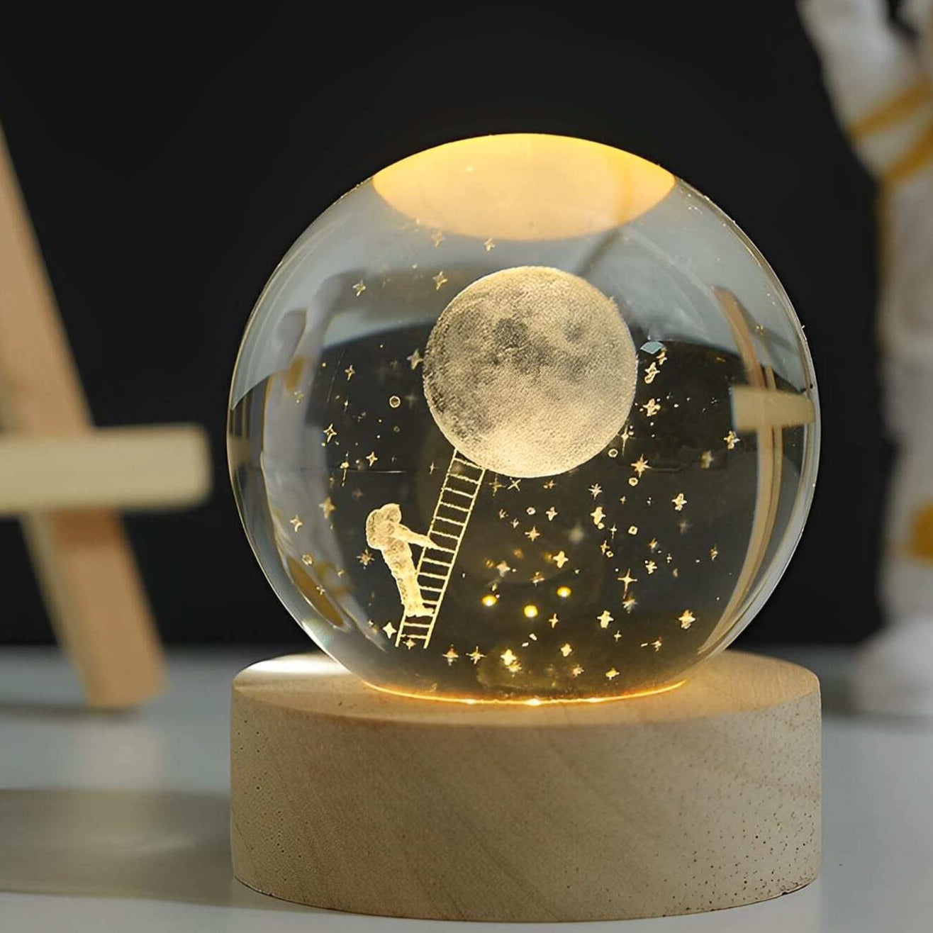 SolarSphere – Crystal Solar System with LED Lighting | Educational & Decorative Gift