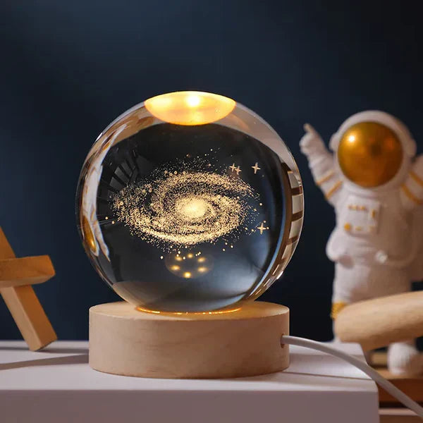 SolarSphere – Crystal Solar System with LED Lighting | Educational & Decorative Gift