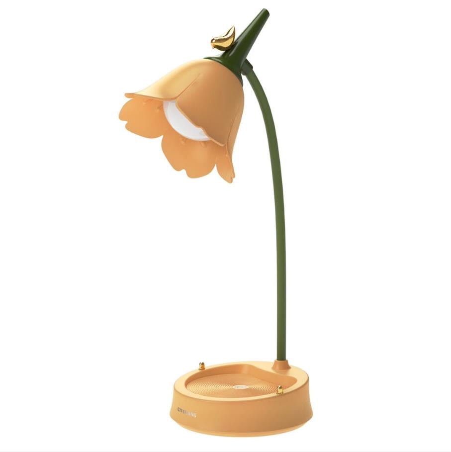 LumaPetal  – Wireless Flower LED Desk Lamp