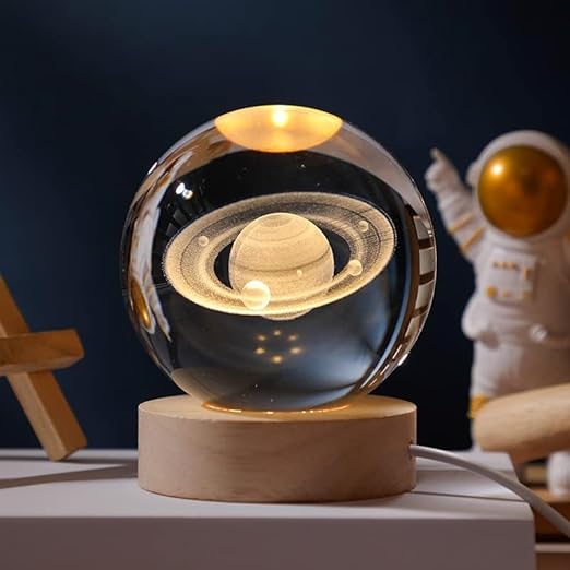 SolarSphere – Crystal Solar System with LED Lighting | Educational & Decorative Gift