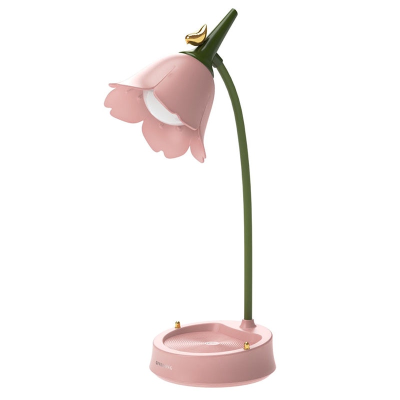 LumaPetal  – Wireless Flower LED Desk Lamp