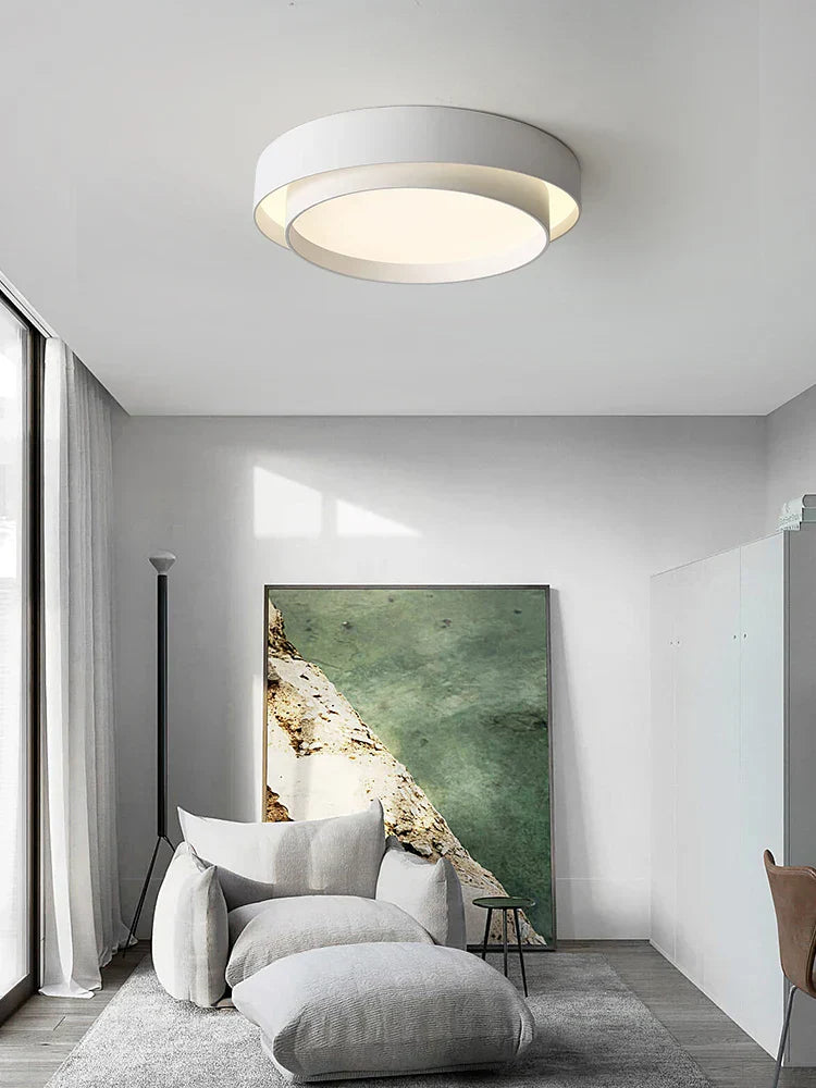 NordicAura – Minimalist LED Ceiling Light for Modern Homes