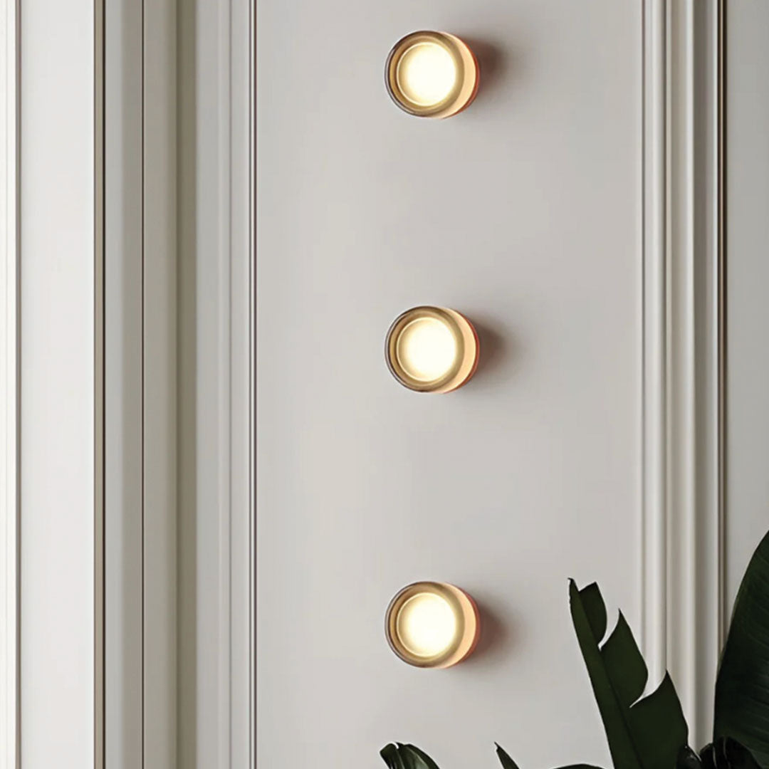 DimpleGlow – Compact Modern LED Wall Light for Stylish & Versatile Home Lighting