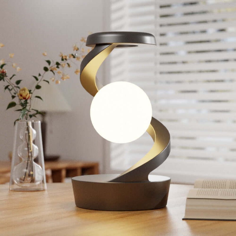 SenseGlow – Modern Wireless LED Table Lamp | Minimalist & Portable Lighting
