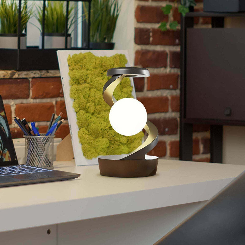 SenseGlow – Modern Wireless LED Table Lamp | Minimalist & Portable Lighting