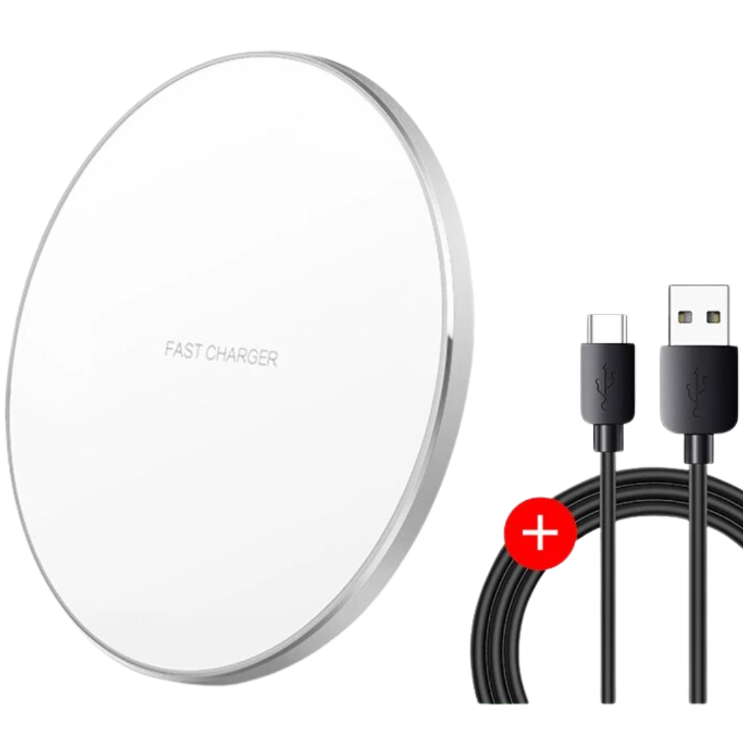 30W Fast Wireless Charging Pad | Premium USB-C MagSafe Charger for Apple iPhone, Samsung & Android