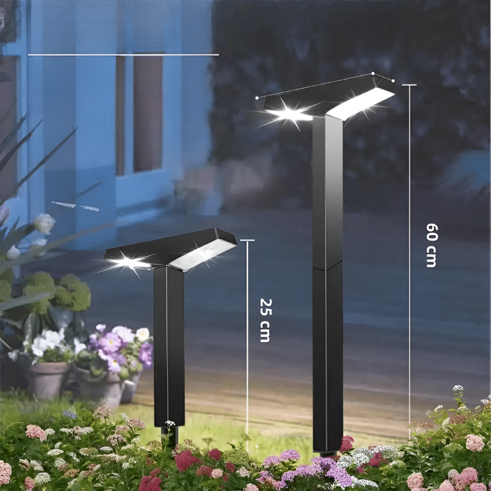 SolaraPath – Outdoor Solar Pathway Lights with Dual Lighting Modes & Weatherproof Design