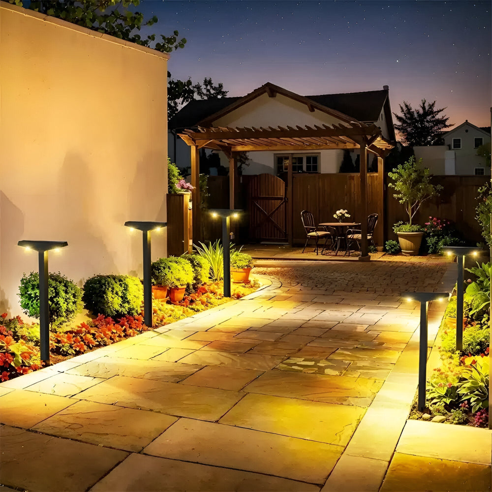 SolaraPath – Outdoor Solar Pathway Lights with Dual Lighting Modes & Weatherproof Design