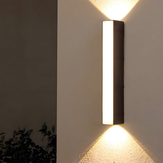 Ultra-Bright Outdoor LED Wall Light – Modern Waterproof Up & Down Design for Garden, Patio & Entryways
