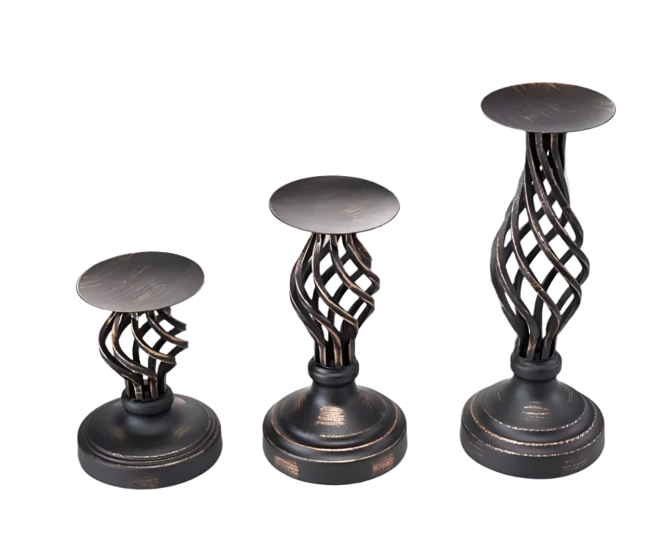 NoirGlow – Modern Candle Holder for Elegant & Ambient Lighting