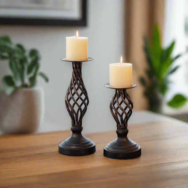 NoirGlow – Modern Candle Holder for Elegant & Ambient Lighting