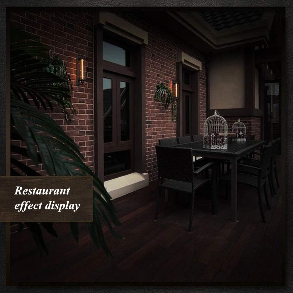 Vintage Wall-Mounted LED Light – Timeless Design with Elegant Matte Black Finish