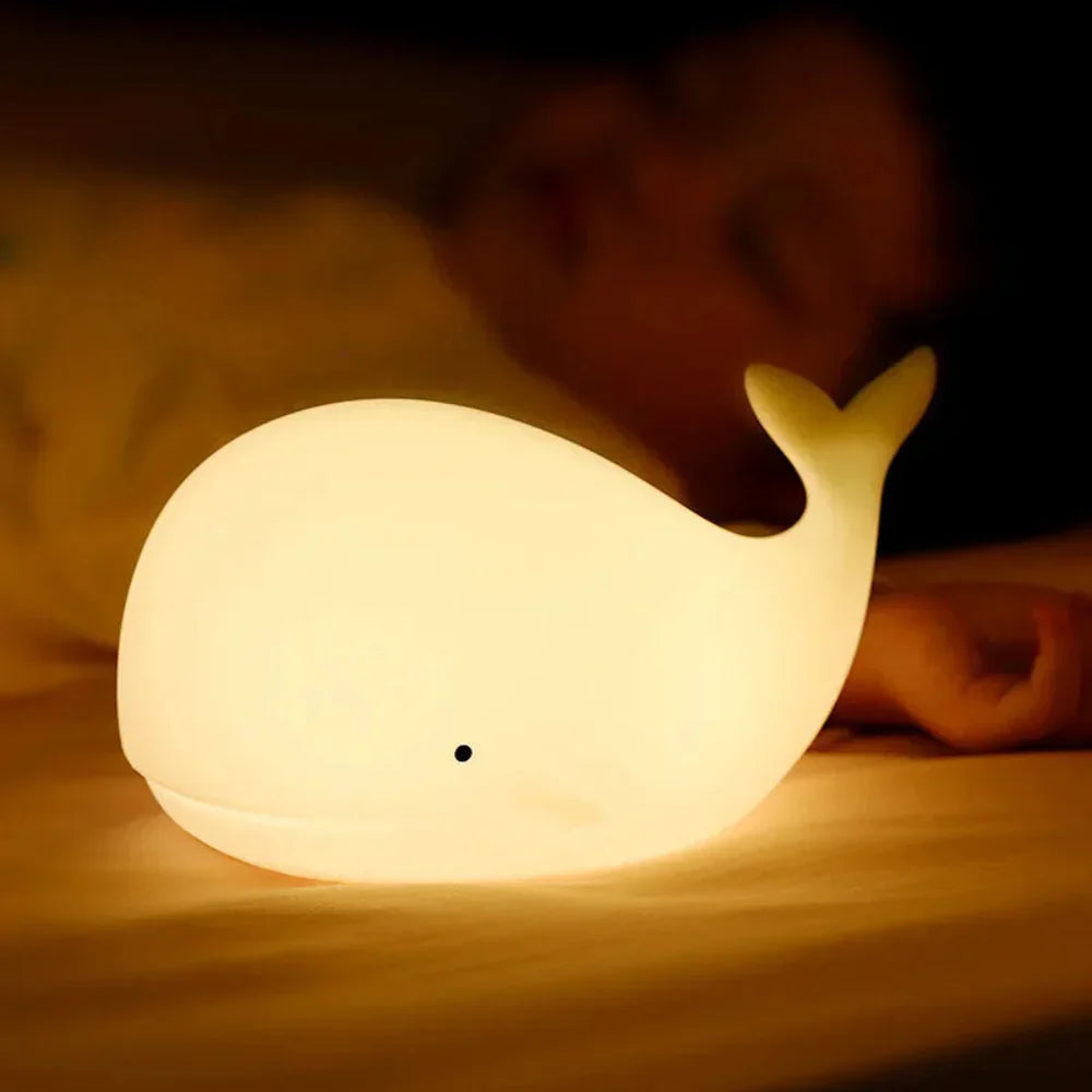 WhaleGlow – Children’s Whale-Themed Night Light