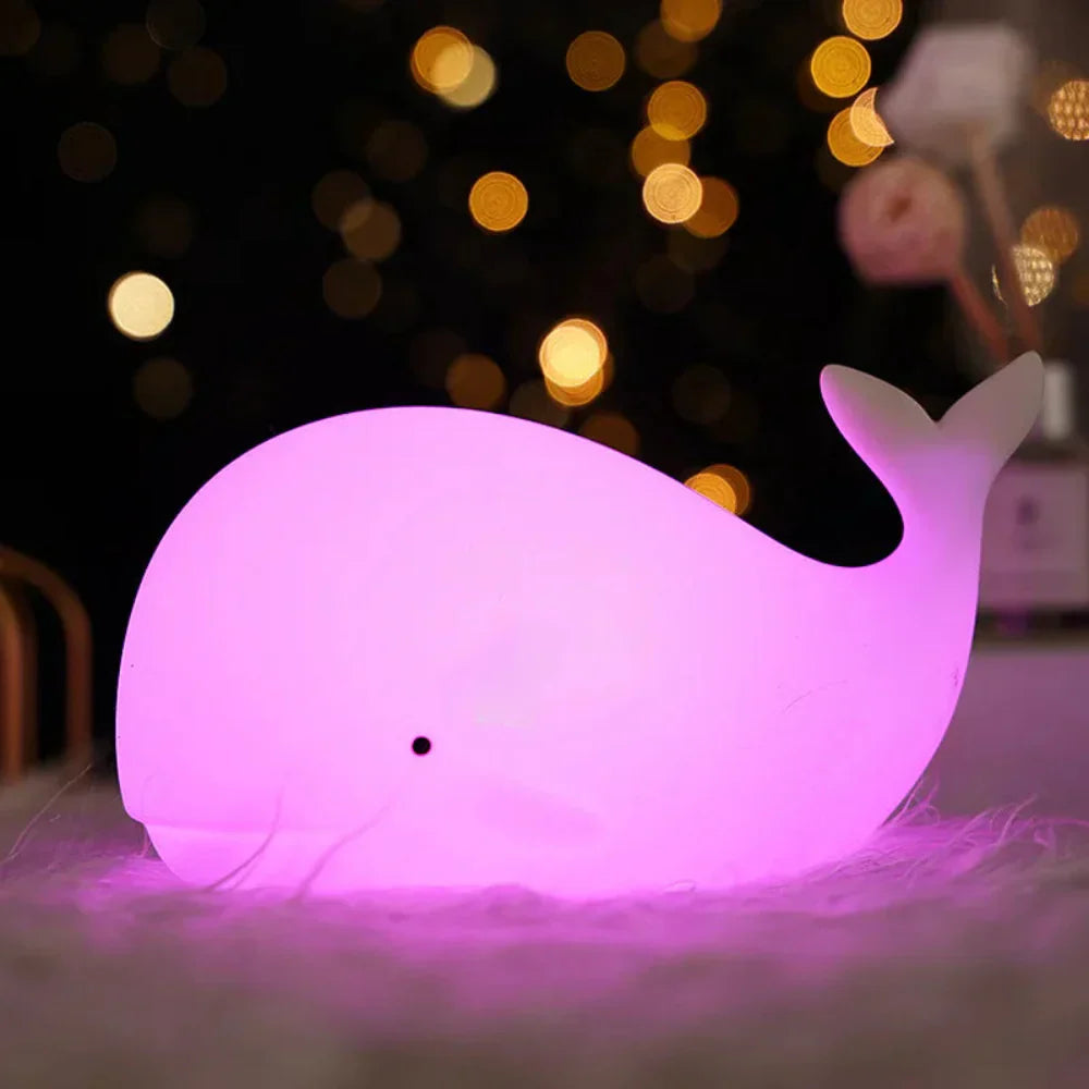 WhaleGlow – Children’s Whale-Themed Night Light