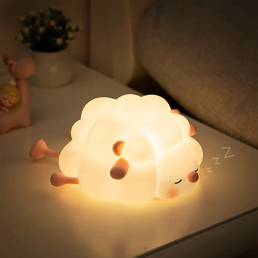 DreamGlow | Premium Touch Sensor Night Light – Soft LED Bedside Lamp for Kids