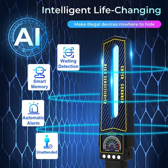 GPS Tracker Detector #2025 – Advanced Bug Sweeper for Hidden Cameras & Trackers