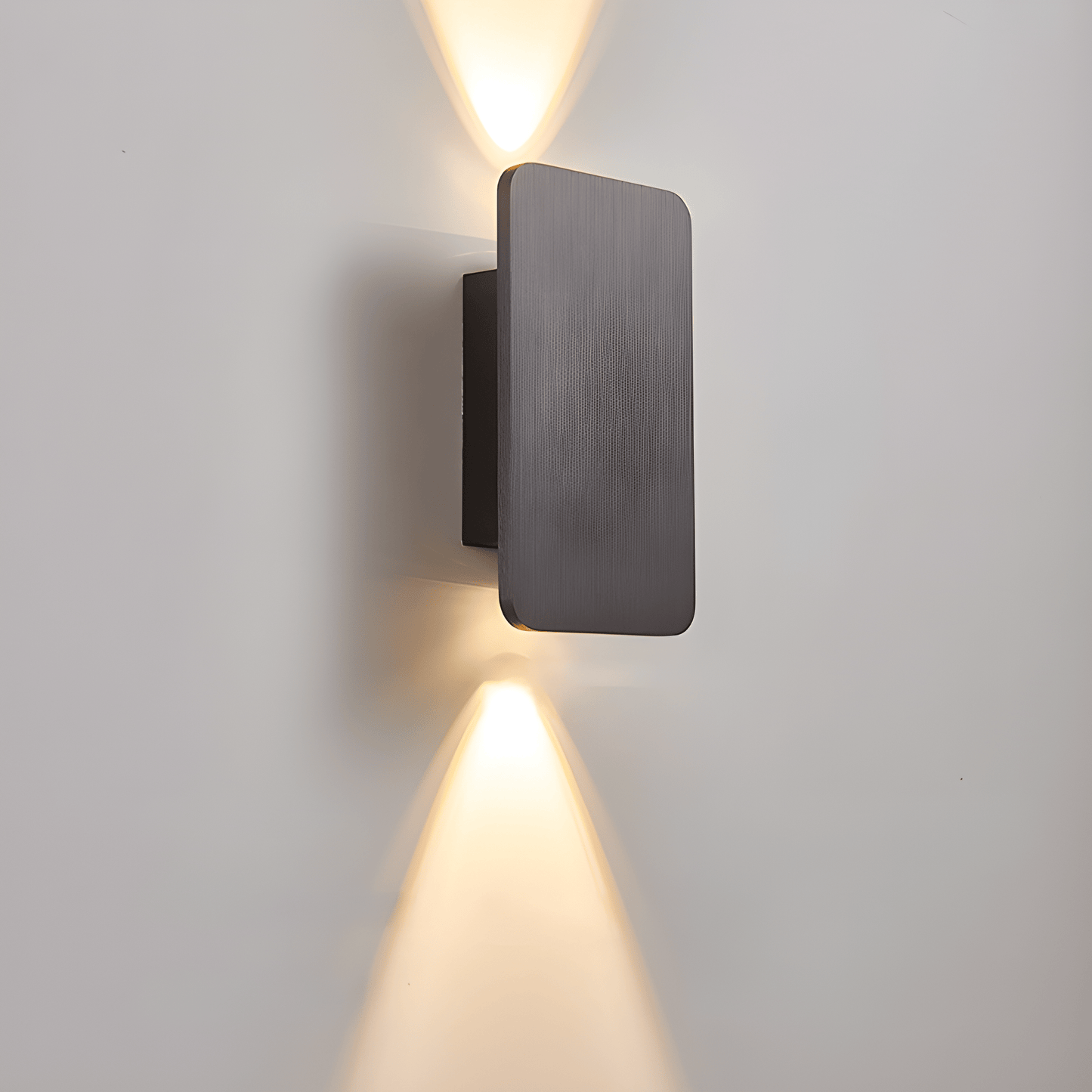 Radiara – Minimalist Wooden LED Wall Light with Adjustable Lighting