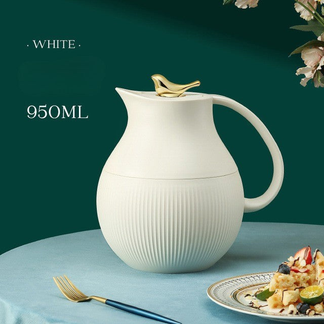 ThermoMax | Large Minimalist Insulated Stainless Steel Bottle – Double Wall Thermal Flask