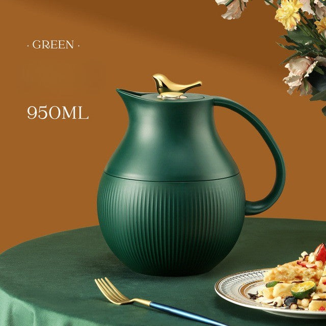 ThermoMax | Large Minimalist Insulated Stainless Steel Bottle – Double Wall Thermal Flask