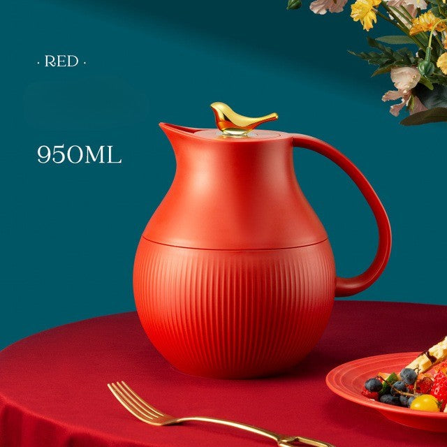 ThermoMax | Large Minimalist Insulated Stainless Steel Bottle – Double Wall Thermal Flask