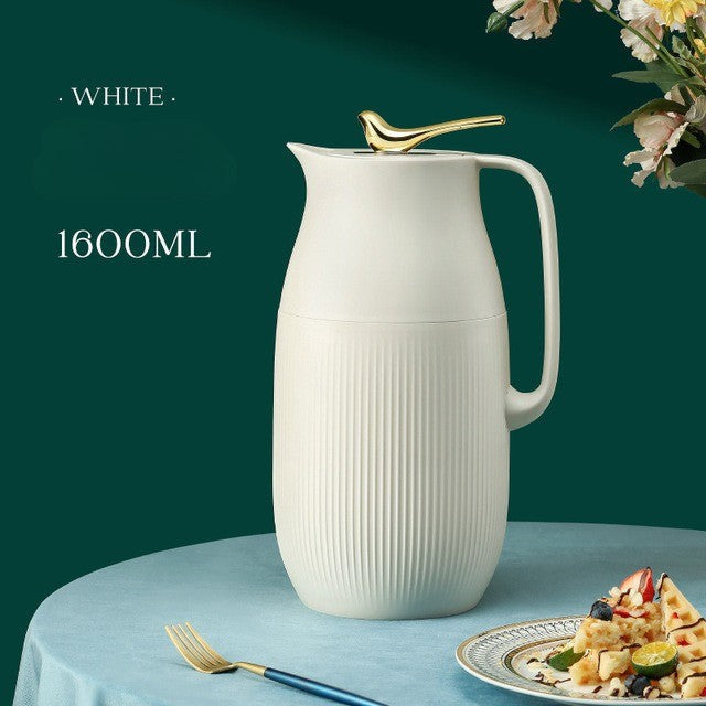 ThermoMax | Large Minimalist Insulated Stainless Steel Bottle – Double Wall Thermal Flask