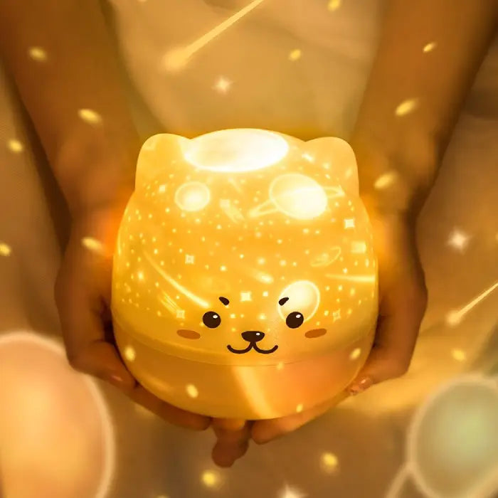 LumiDream Baby Night Light – Musical Star Projector & Sleep Soother