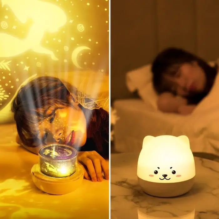 LumiDream Baby Night Light – Musical Star Projector & Sleep Soother